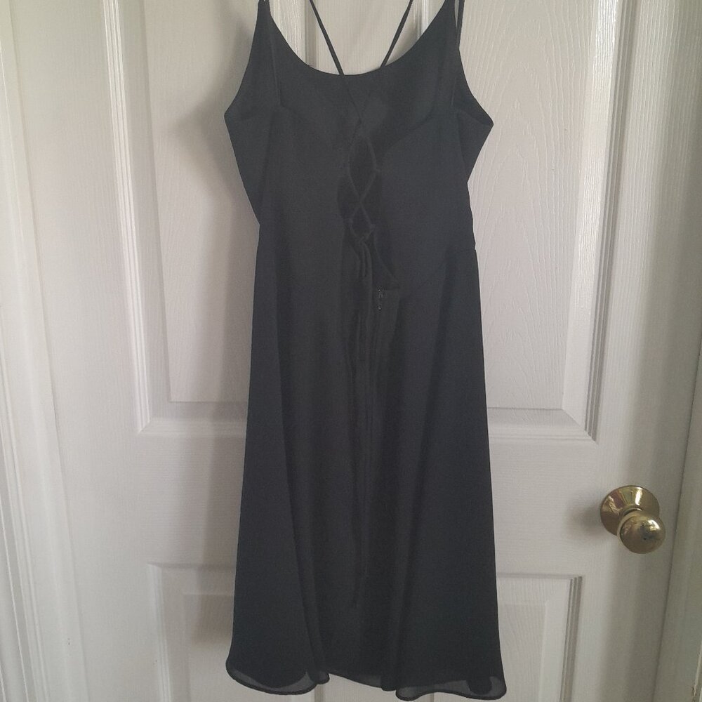 Back Lace-up Mini Dress sz 6